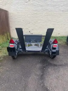 2018 Mecalac MBR71 Pedestrian Roller c/w Roller Trailer