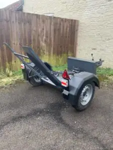 2018 Mecalac MBR71 Pedestrian Roller c/w Roller Trailer