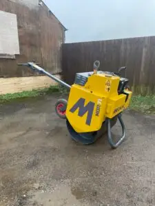 2018 Mecalac MBR71 Pedestrian Roller c/w Roller Trailer