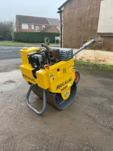 2018 Mecalac MBR71 Pedestrian Roller c/w Roller Trailer