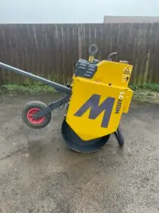 2018 Mecalac MBR71 Pedestrian Roller c/w Roller Trailer