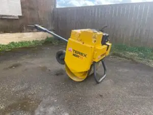 2017 Terex MBR71 Pedestrian Roller c/w Roller Trailer