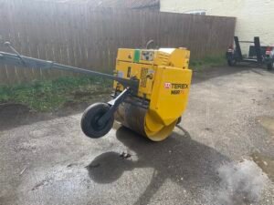 2017 Terex MBR71 Pedestrian Roller c/w Roller Trailer