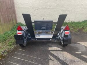 2017 Terex MBR71 Pedestrian Roller c/w Roller Trailer
