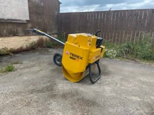 2016 Terex MBR71 Pedestrian Roller c/w Roller Trailer