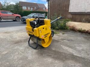 2016 Terex MBR71 Pedestrian Roller c/w Roller Trailer
