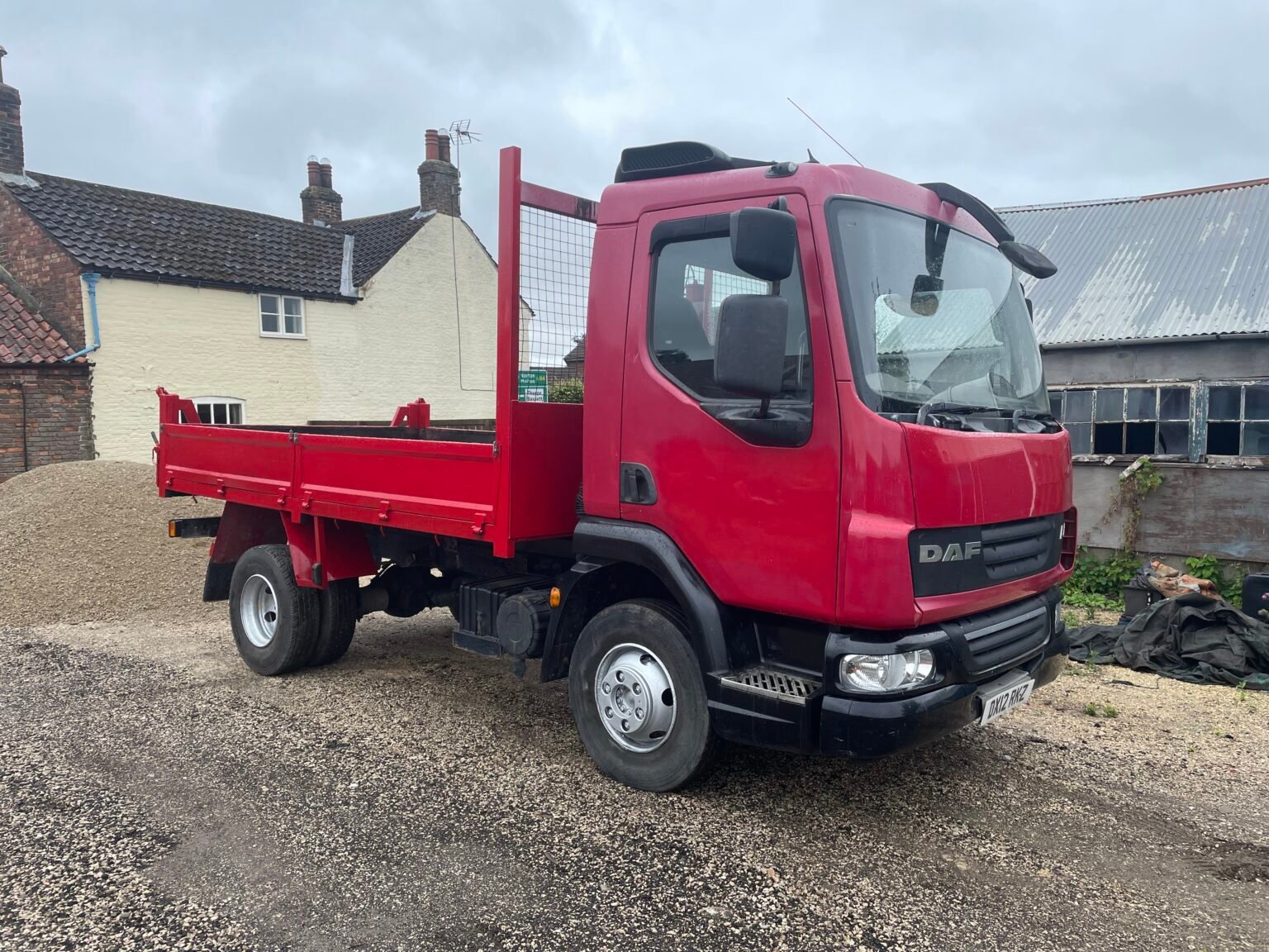 2012 12 DAF LF45.160 7.5T Tipper Euro5