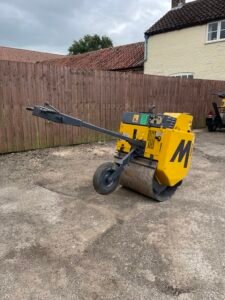 2018 Mecalac MBR71 Pedestrian Roller c/w Roller Trailer