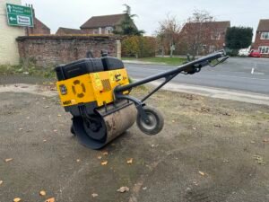 2019 Mecalac MBR71 Pedestrian Roller c/w Roller Trailer