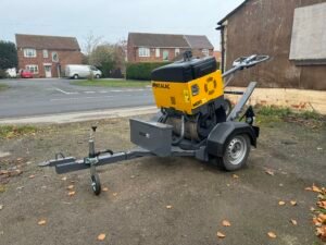2019 Mecalac MBR71 Pedestrian Roller c/w Roller Trailer