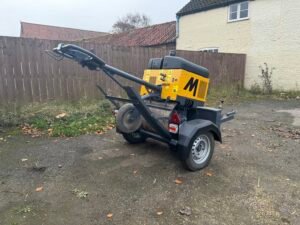 2019 Mecalac MBR71 Pedestrian Roller c/w Roller Trailer