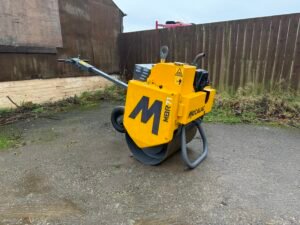 2018 Mecalac MBR71 Pedestrian Roller c/w Roller Trailer