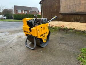 2018 Mecalac MBR71 Pedestrian Roller c/w Roller Trailer