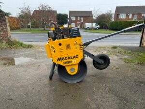 2018 Mecalac MBR71 Pedestrian Roller c/w Roller Trailer