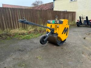 2018 Mecalac MBR71 Pedestrian Roller c/w Roller Trailer