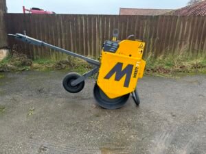 2018 Mecalac MBR71 Pedestrian Roller c/w Roller Trailer