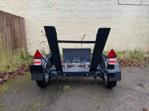 2018 Mecalac MBR71 Pedestrian Roller c/w Roller Trailer
