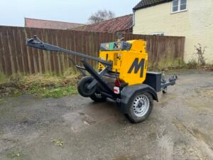 2018 Mecalac MBR71 Pedestrian Roller c/w Roller Trailer