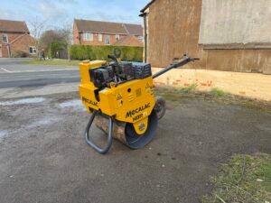 2018 Mecalac MBR71 Pedestrian Roller c/w Roller Trailer