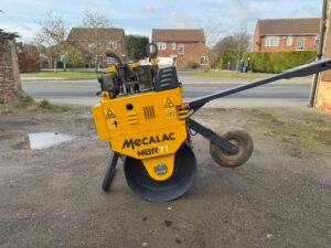 2018 Mecalac MBR71 Pedestrian Roller c/w Roller Trailer
