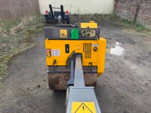 2018 Mecalac MBR71 Pedestrian Roller c/w Roller Trailer