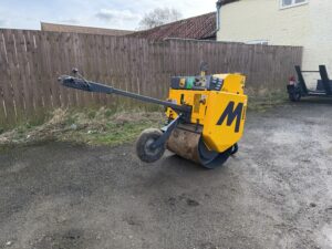 2018 Mecalac MBR71 Pedestrian Roller c/w Roller Trailer