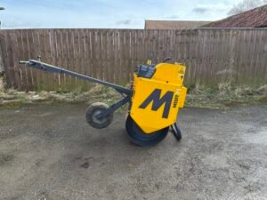 2018 Mecalac MBR71 Pedestrian Roller c/w Roller Trailer