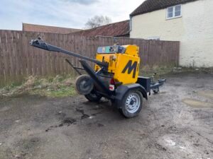 2018 Mecalac MBR71 Pedestrian Roller c/w Roller Trailer