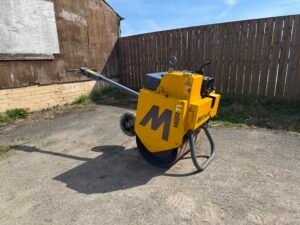 2018 Mecalac MBR71 Pedestrian Roller c/w Roller Trailer