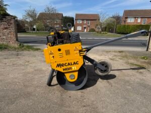 2018 Mecalac MBR71 Pedestrian Roller c/w Roller Trailer