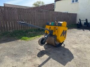 2018 Mecalac MBR71 Pedestrian Roller c/w Roller Trailer