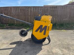 2018 Mecalac MBR71 Pedestrian Roller c/w Roller Trailer