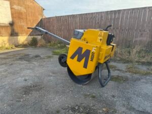 2018 Mecalac MBR71 Pedestrian Roller c/w Roller Trailer