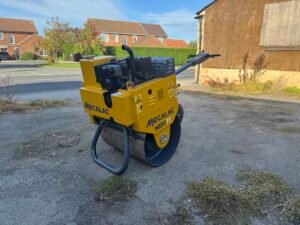 2018 Mecalac MBR71 Pedestrian Roller c/w Roller Trailer
