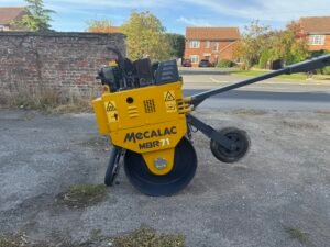 2018 Mecalac MBR71 Pedestrian Roller c/w Roller Trailer