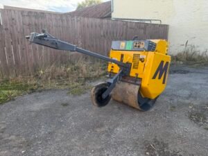2018 Mecalac MBR71 Pedestrian Roller c/w Roller Trailer
