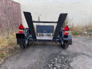 2018 Mecalac MBR71 Pedestrian Roller c/w Roller Trailer