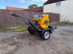 2018 Mecalac MBR71 Pedestrian Roller c/w Roller Trailer