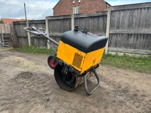 2020 Mecalac MBR71 Pedestrian Roller c/w Roller Trailer