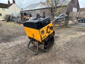 2020 Mecalac MBR71 Pedestrian Roller c/w Roller Trailer