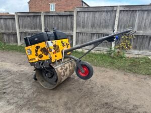 2020 Mecalac MBR71 Pedestrian Roller c/w Roller Trailer