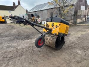 2020 Mecalac MBR71 Pedestrian Roller c/w Roller Trailer