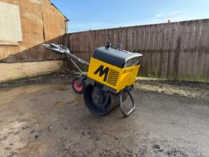 2019 Mecalac MBR71 Pedestrian Roller c/w Roller Trailer