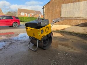 2019 Mecalac MBR71 Pedestrian Roller c/w Roller Trailer