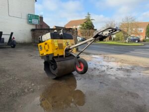 2019 Mecalac MBR71 Pedestrian Roller c/w Roller Trailer