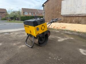 2020 Mecalac MBR71 Pedestrian Roller c/w Roller Trailer