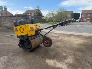 2020 Mecalac MBR71 Pedestrian Roller c/w Roller Trailer