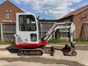 2007 Takeuchi TB014 1.5 Tonne Mini Digger Excavator