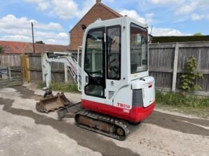 2007 Takeuchi TB014 1.5 Tonne Mini Digger Excavator