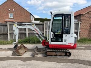 2007 Takeuchi TB014 1.5 Tonne Mini Digger Excavator